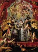 Peter Paul Rubens The Exchange of Princesses painting